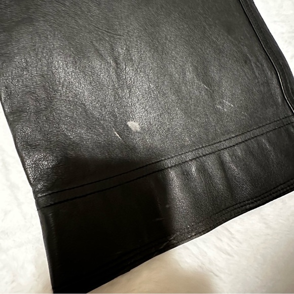 Men’s M.Julian Wilson’s Leather Motorcycle Riding Pants Size 36x32 - Picture 9 of 16